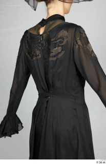Photos Woman in Historical Dress 154 20th century black dress…